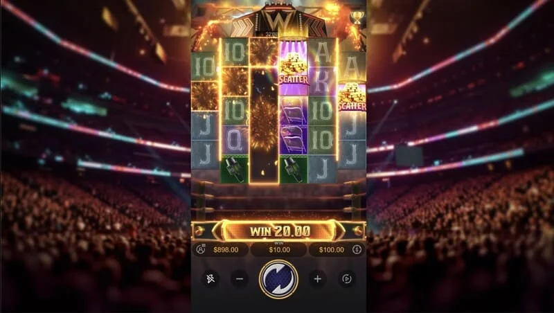 Reel Royale Showdown - vindende kaskade med aktiv Wild
